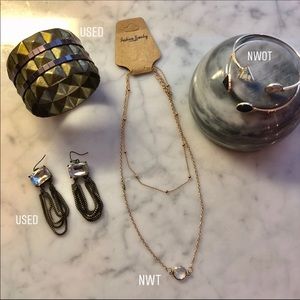 🔚🔜 Bronze + Gold Jewelry Bundle